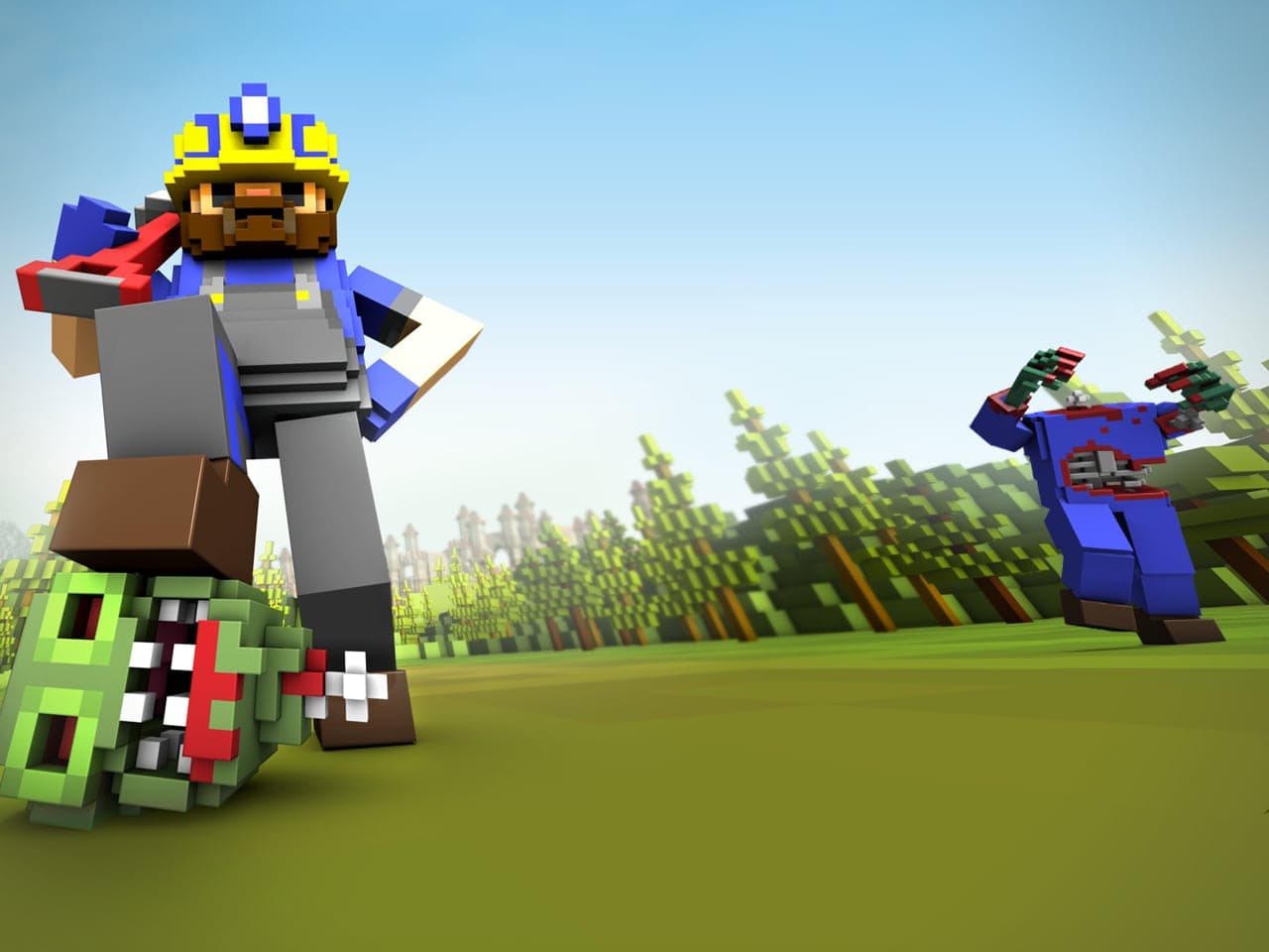 Ace of Spades voxel battlefield